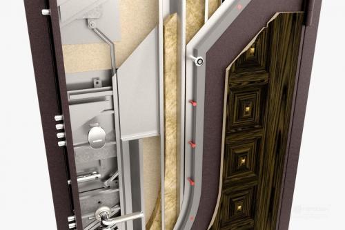 Чем лучше утеплить металлическую дверь. Этапы обшивки железной модели 13 Чем лучше утеплить металлическую дверь. Этапы обшивки железной модели 13