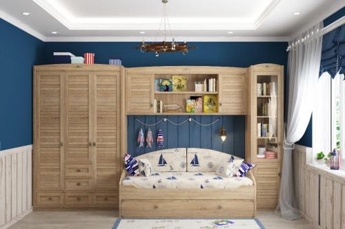 Идеальная мебель для детской комнаты мальчика 7 лет 01