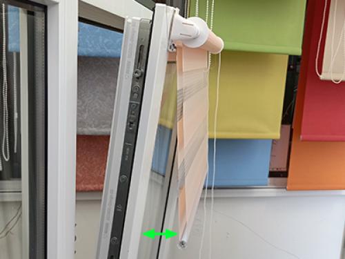 Крепление рулонных штор на пластиковые окна. Крепление рулонной шторы на пластиковые окно 04