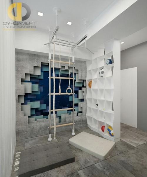 Создание уютного пространства: дизайн детской для мальчика 2024 27