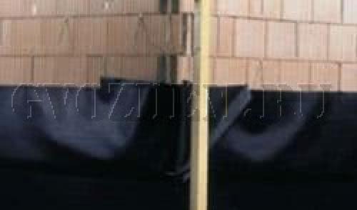 Фундамент для забора с кирпичными столбами. Как сделать фундамент для забора с кирпичными столбами. 05