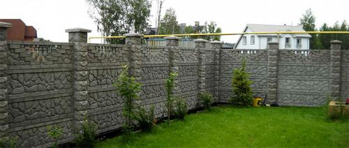 Бетонный фундамент для забора. Типы фундаментов для ограждений из бетона