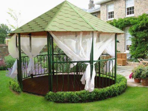 Беседка из металла своими руками. Красивая беседка из металла своими руками: пошаговая инструкция