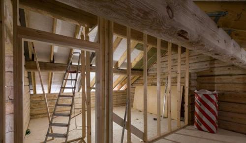 Внутренние стены в каркасном доме. Монтаж каркасных перегородок в доме
