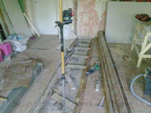 Какие материалы можно использовать для стенки на деревянном полу. Перегородка ГКЛ и деревянный пол