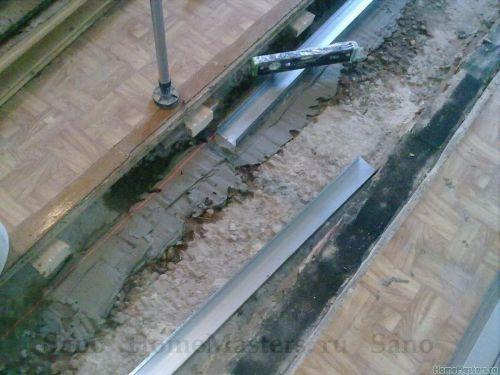 Какие материалы можно использовать для стенки на деревянном полу. Перегородка ГКЛ и деревянный пол