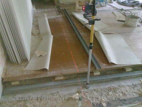 Какие материалы можно использовать для стенки на деревянном полу. Перегородка ГКЛ и деревянный пол