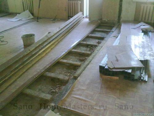 Какие материалы можно использовать для стенки на деревянном полу. Перегородка ГКЛ и деревянный пол