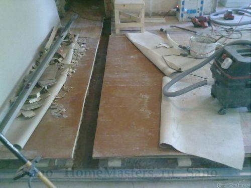 Какие материалы можно использовать для стенки на деревянном полу. Перегородка ГКЛ и деревянный пол