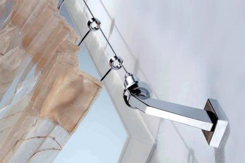 Крепление для занавесок на пластиковые окна. Как повесить шторы или тюль без карниза