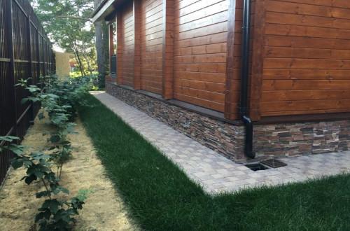 Функции и виды отмостки вокруг дома особенности. Что такое отмостка дома 01