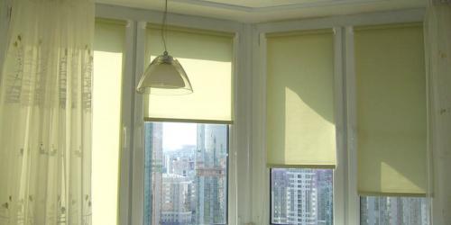 Рулонные шторы без сверления на глухое окно. Способы установить рольшторы на пластиковые окна без сверления