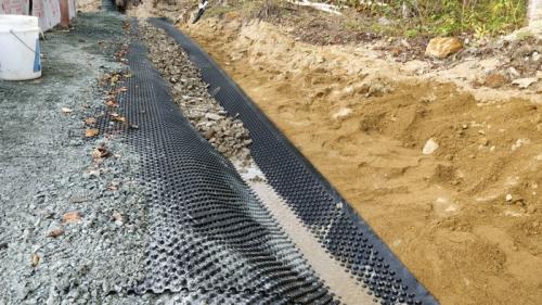 Скрытая отмостка Технониколь. Герметичная отмостка дома без бетона за сущие копейки и своими руками. Planter Плантер Технониколь