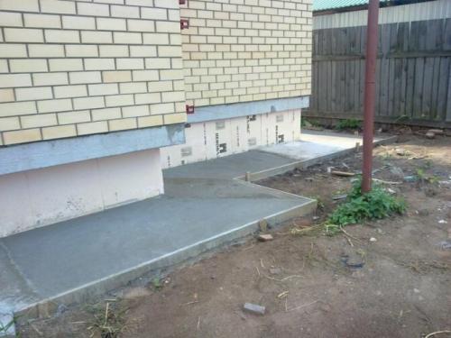 Отмостка из брусчатки минусы. Отмостка: бетон против брусчатки. Что лучше, дешевле и красивее?