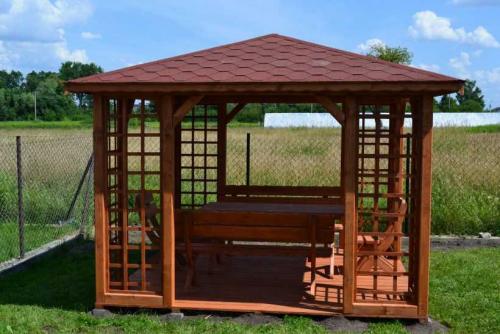 Показать беседки. Беседки для дачи — разновидности конструкций, форм и размеров, материалы изготовления, идеи стильного дизайна (фото + видео)