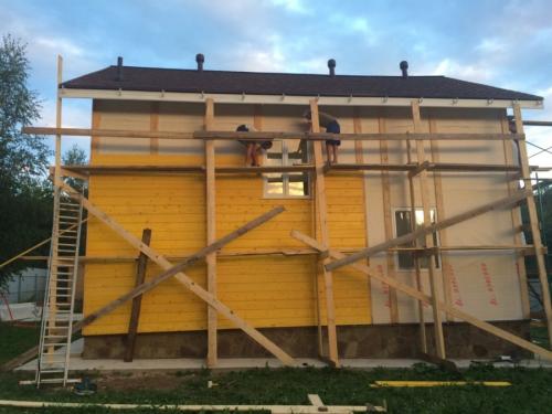 Беседка из фальшбруса. Имитация бруса — варианты использования для внешней и внутренней отделки. 130 фото необычного дизайна