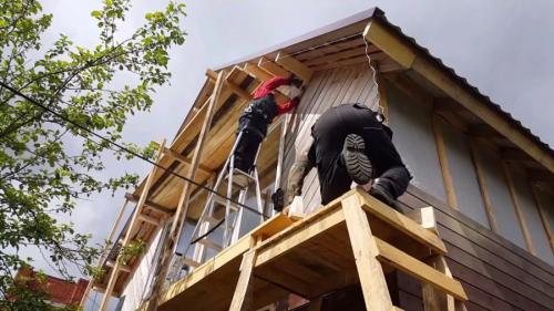 Беседка из фальшбруса. Имитация бруса — варианты использования для внешней и внутренней отделки. 130 фото необычного дизайна