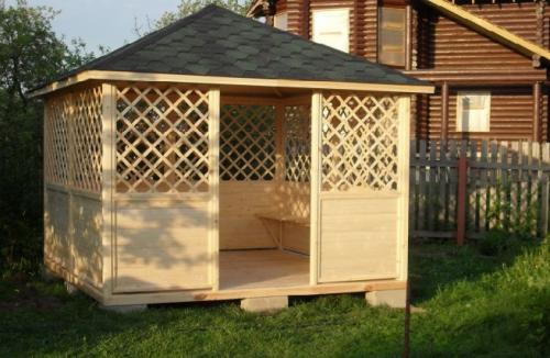 Чертеж беседки 2х3. Беседка 2 на 3 метра для дачи