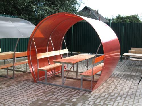 Беседка своими руками дешево. Материалы для беседки