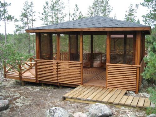 Беседка своими руками дешево. Материалы для беседки