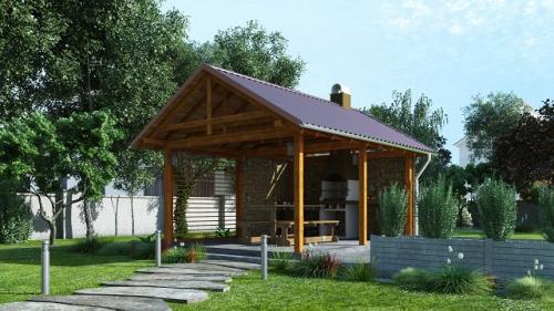 Беседка своими руками дешево. Материалы для беседки