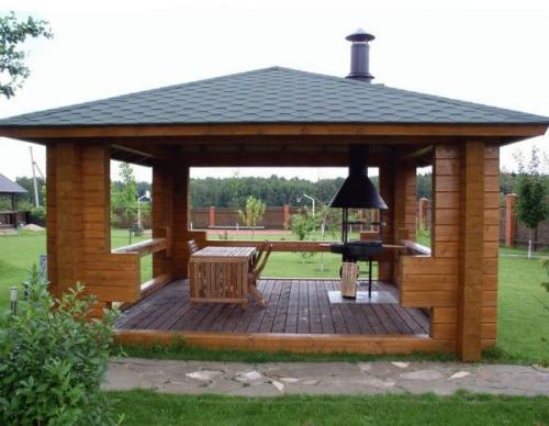 Чертеж беседки 6 н. Решение организационных моментов, связанных со строительством