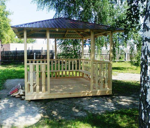 Беседка 3 на 5 чертеж. Варианты беседки 3 на 5: как построить своими руками