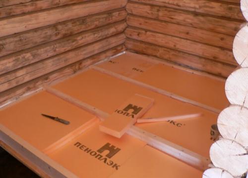 Как обеспечить вентиляцию пола при утеплении Пеноплексом по лагам. Как утеплять деревянный пол