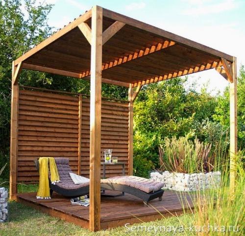 Идеи беседок своими руками. Дачные БЕСЕДКИ своими руками (20 вариантов).