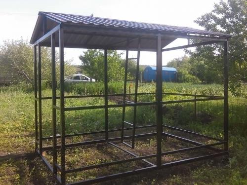 Металлическая беседка своими руками: чертежи и размеры. Красивая беседка из металла своими руками: пошаговая инструкция