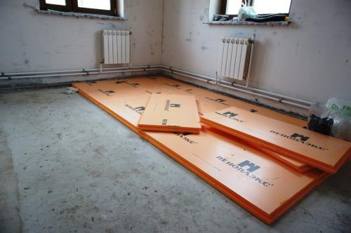 Как выбрать толщину пеноплэкса для утепления пола. Толщина стяжки пола по пеноплексу —, как рассчитать, минимальная и максимальная толщина