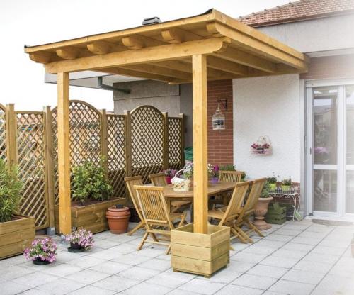 Красивые деревянные беседки. Варианты постройки