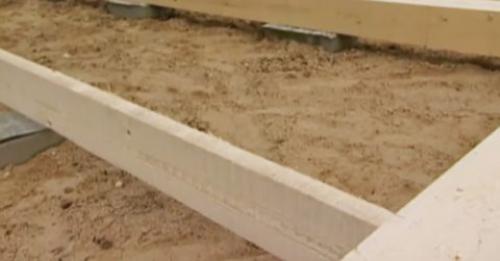 Беседка 4 на 4 чертеж. Подготовка основания