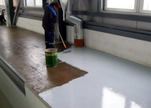 Выбор краски и принципы окрашивания бетонных полов в гараже. Особенности окрашивания бетона 09 Выбор краски и принципы окрашивания бетонных полов в гараже. Особенности окрашивания бетона 09