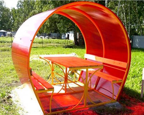 Беседка 3 на 3 с односкатной крышей. Беседка 3х3