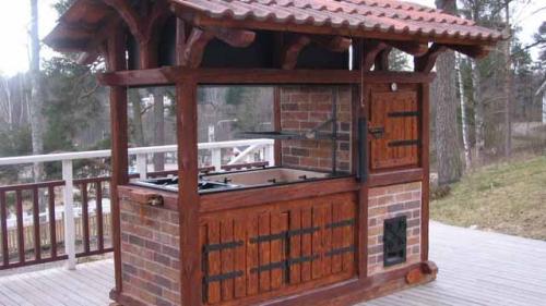 Чертеж беседки с мангалом. Беседка с мангалом: 100 фото и 5 простых проектов