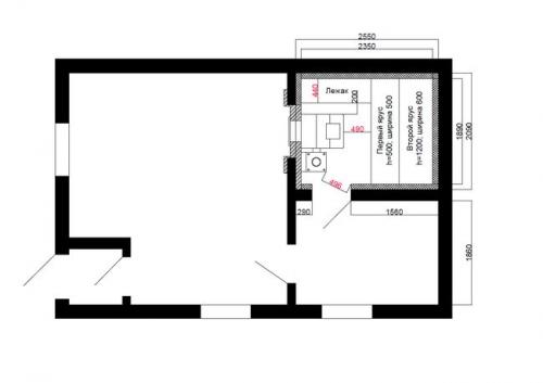 Какой должна быть высота полков в бане и ширина. Содержание статьи 08