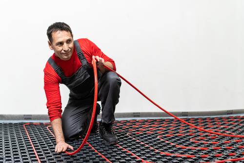 Возможные ошибки при установке теплого пола на матах и как их избежать. Ошибка .  Неправильная установка системы