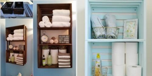 Полка в баню под шампунь. Напольные полочки из дерева своими руками