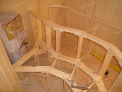 Как сделать самостоятельно полки в парилке в русской бане. Устройство, изготовление и оборудование 13