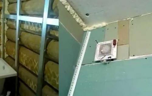 Туалет в старом деревянном доме. Подготовка стен к отделке