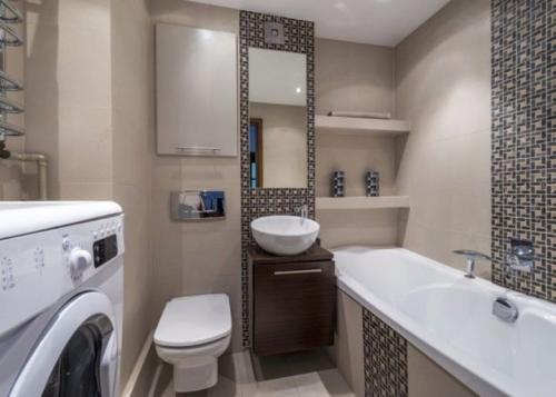 Варианты дизайна ванной комнаты совмещенной с туалетом. (+138 фото) Дизайн ванной комнаты совмещённой с туалетом