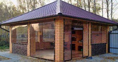 Беседка с мангалом своими руками из дерева. Беседка с мангалом своими руками: виды печей, материалы, строительство.