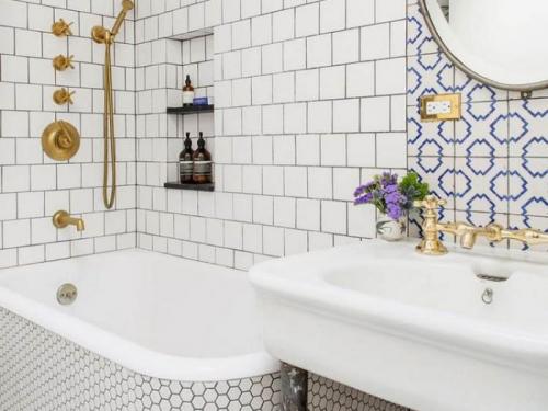 Ванная комната в частном доме. Дизайн-проект ванной комнаты в доме 13