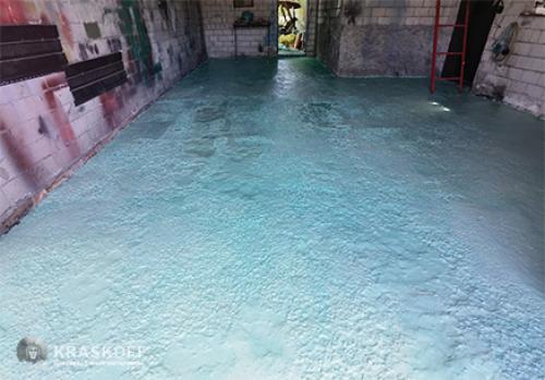 Пол в гараже: как правильно выбрать и нанести краску 07 Пол в гараже: как правильно выбрать и нанести краску 07