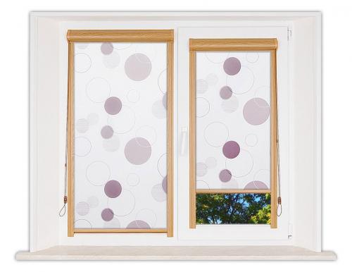 Рулонная штора на глухое окно. Какие бывают рулонные шторы